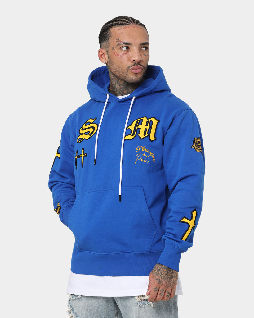 Saint Morta Graveyard Hoodie Royal/Black/Gold | Culture Kings