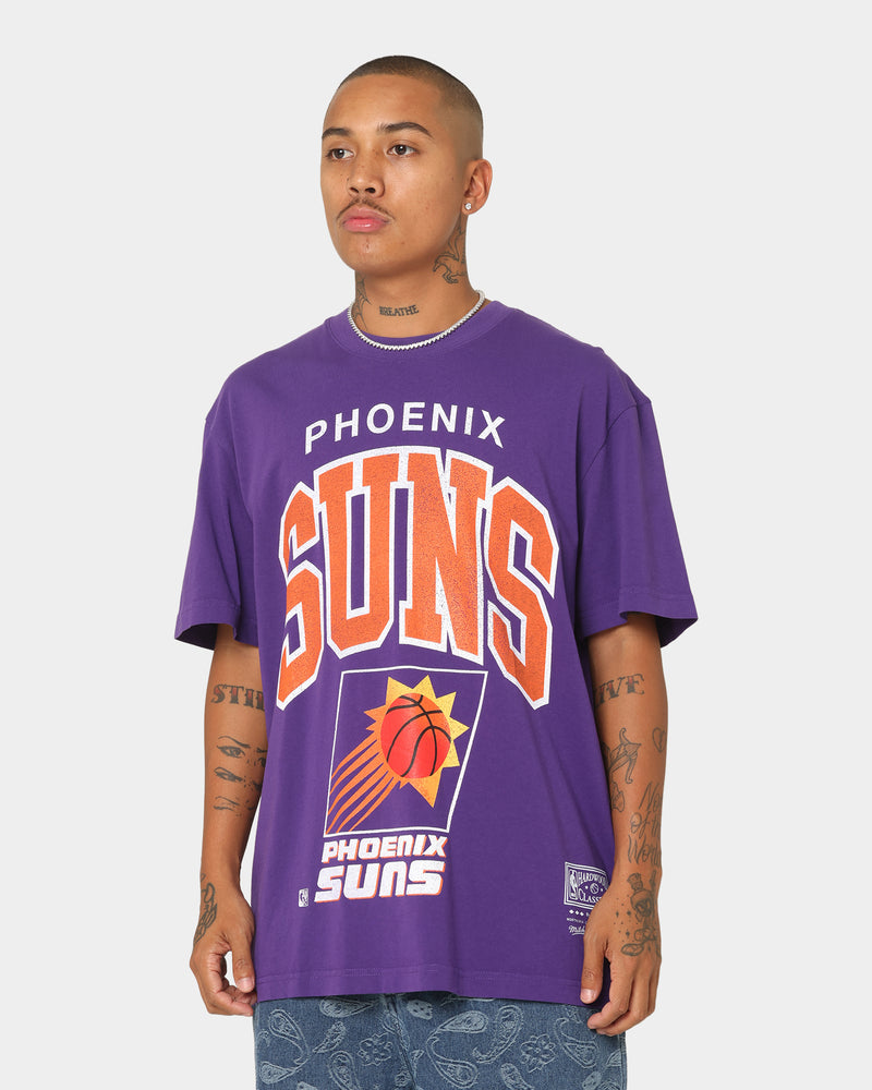 Mitchell & Ness Los Angeles Lakers Vintage Finals Tee Faded Purple