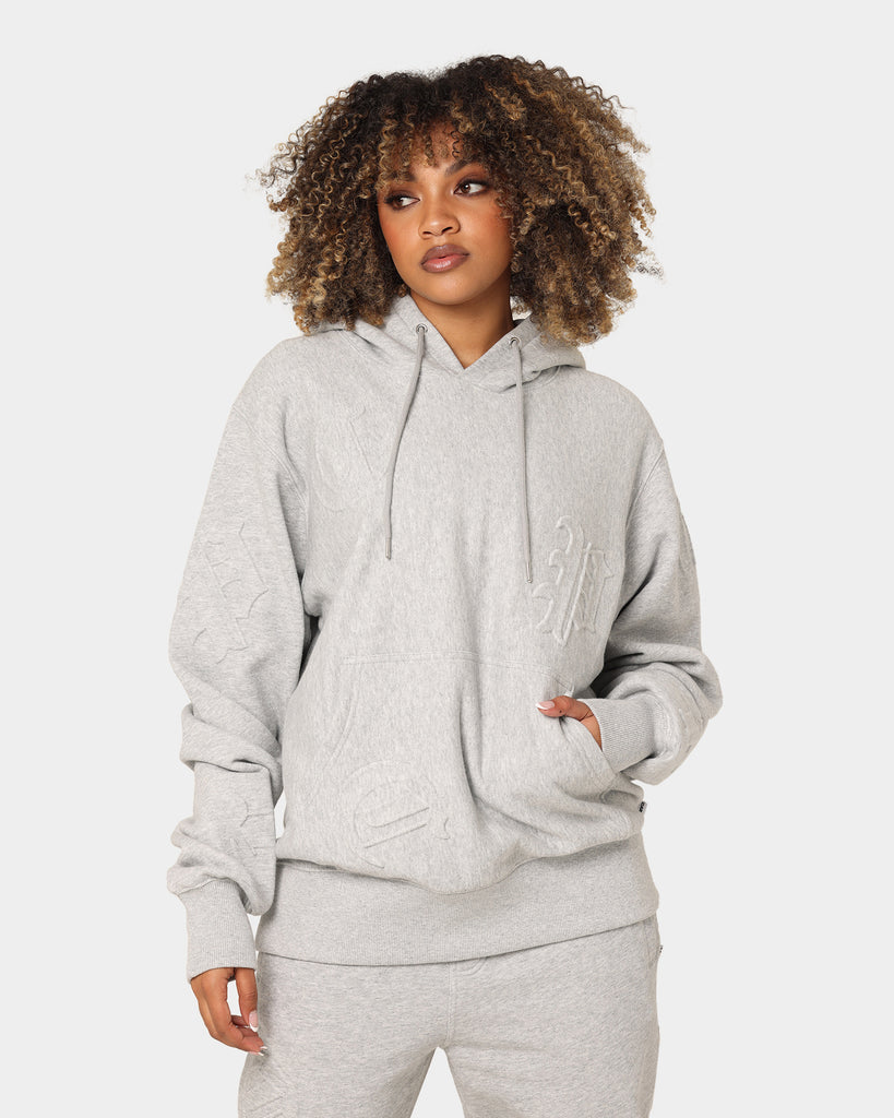 Carré CP Impression Classic Hoodie Grey Marle | Culture Kings