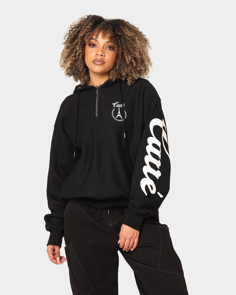 Carré Royale Quarter Zip Hoodie Black | Culture Kings