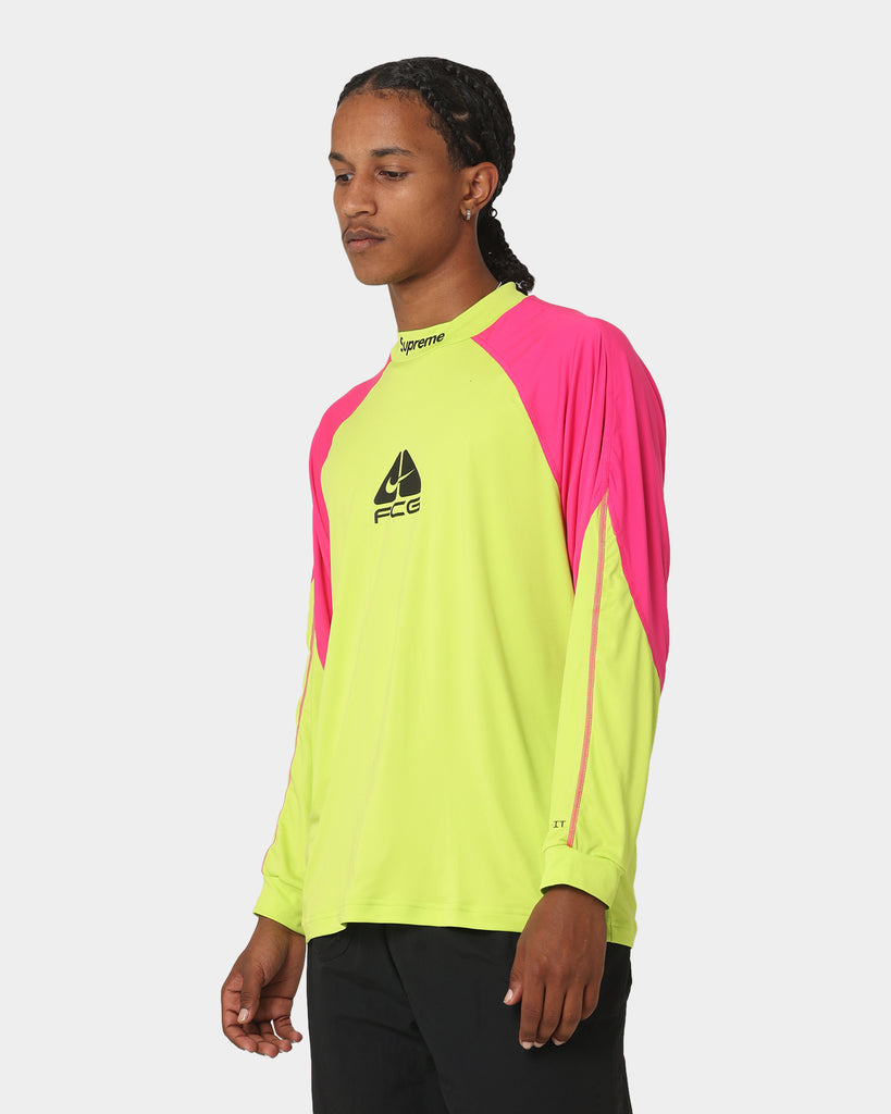 Supreme Nike ACG Jersey Yellow Pink