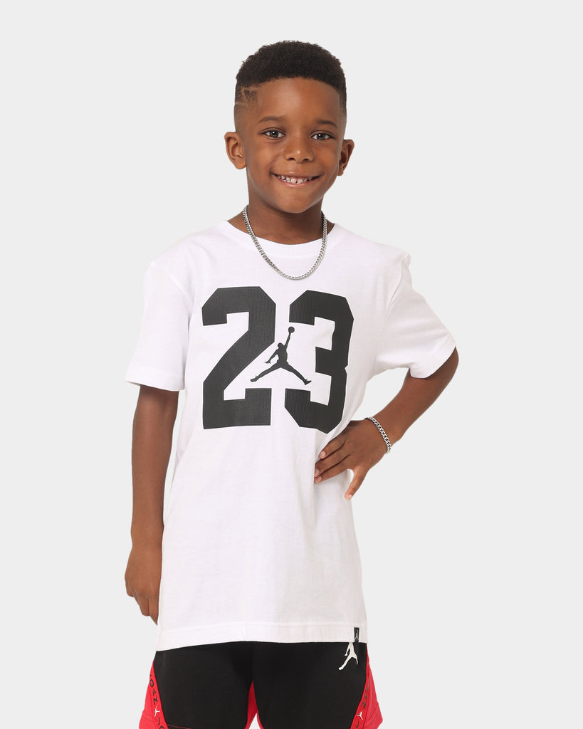 Jordan Kids' Jordan Sportswear Iconic 23 Logo T-Shirt White | Culture Kings