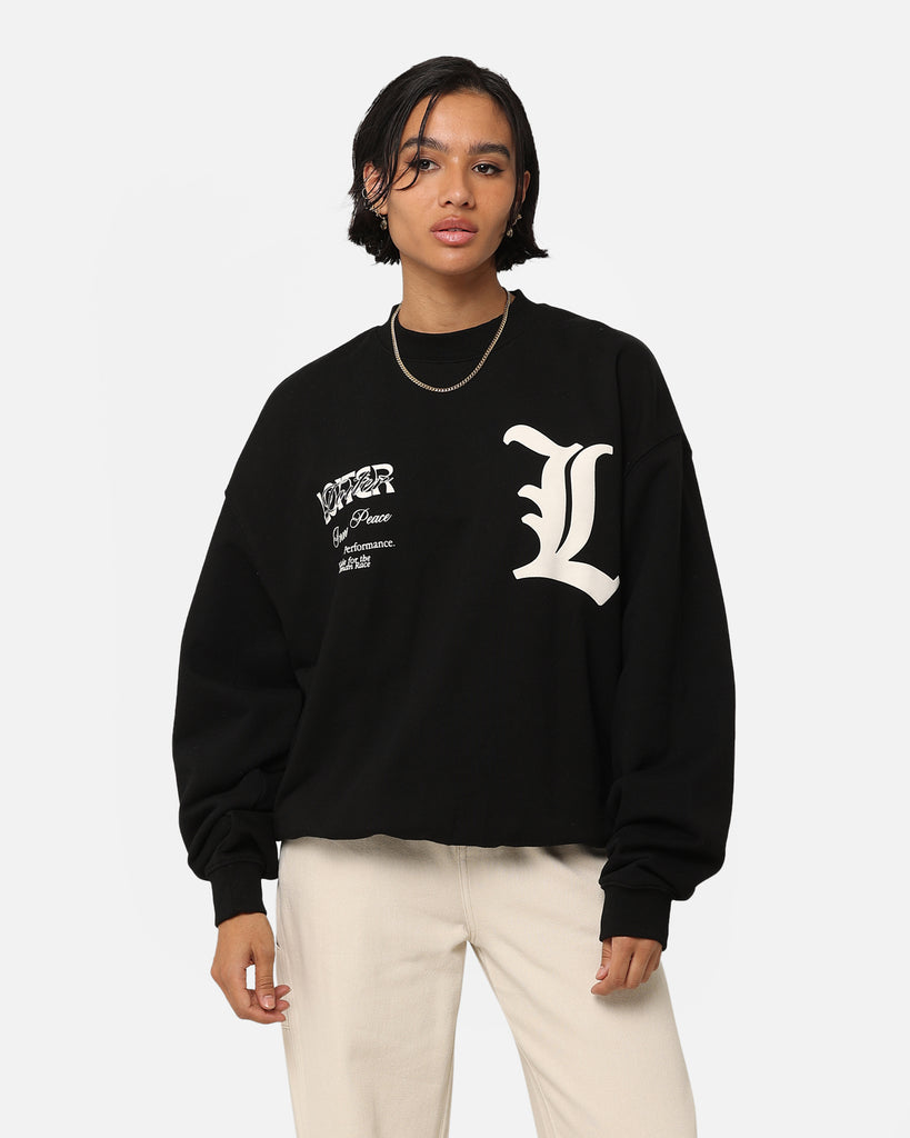 Loiter Art Studio Crewneck Black | Culture Kings