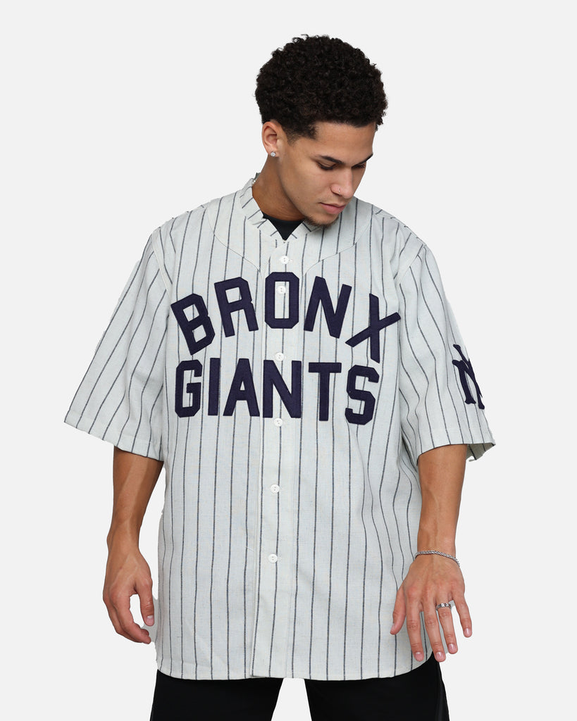 Ebbets Field Flannels Bronx Giants 1922 Home Jersey Grey | Culture Kings