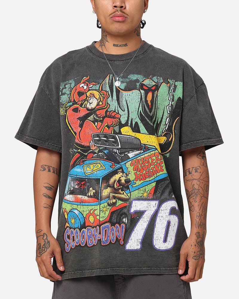 Goat Crew X Scooby-Doo Scooby-Doo Jumbo Heavyweight Vintage T-Shirt Black Wash