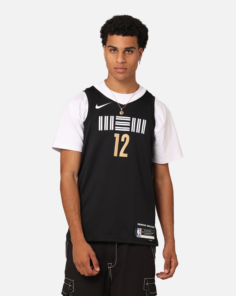 Nike Memphis Grizzlies Ja Morant Dri-FIT Swingman Jersey Black ...