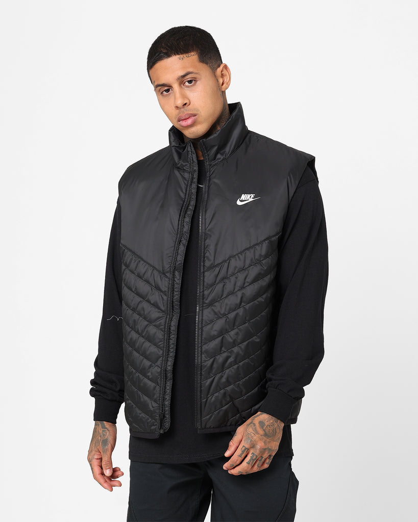 Nike Therma-FIT Windrunner Midweight Puffer Vest Black/Black/Sail ...