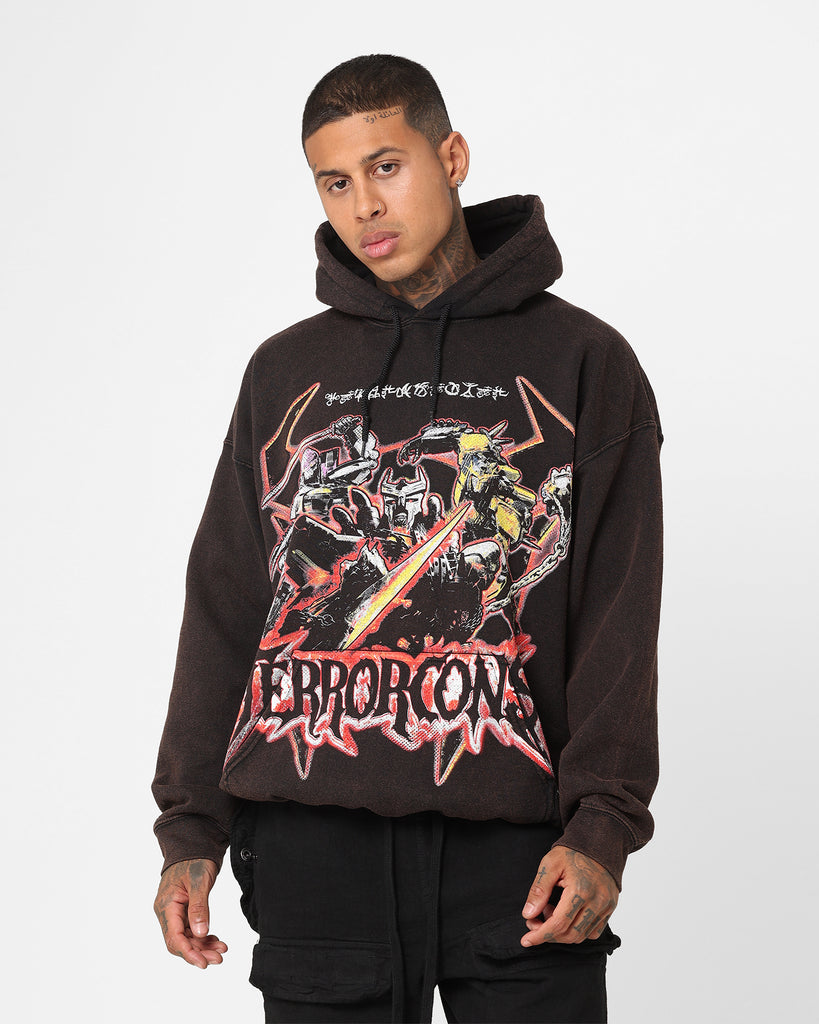 Goat Crew X Transformers Terrorcons Vintage Hoodie Black Wash | Culture ...