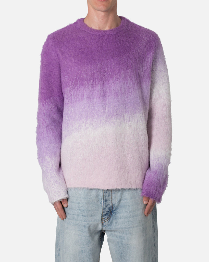 MNML Brushed Gradient Sweater Purple | Culture Kings