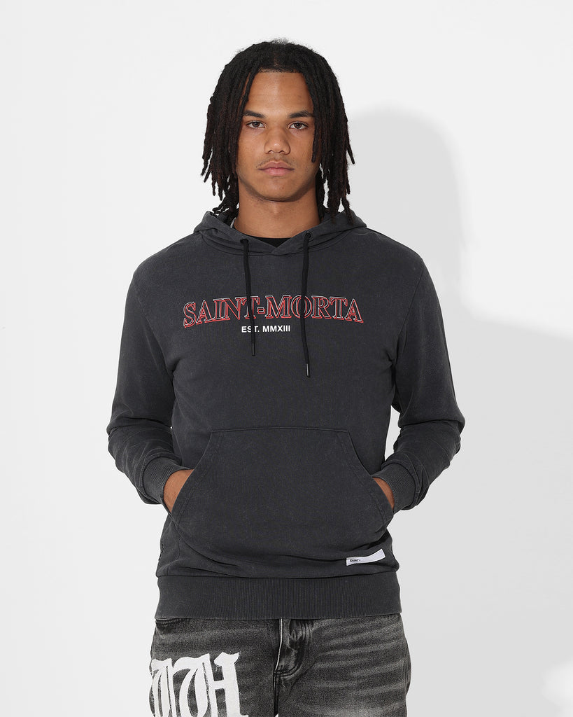 Saint Morta Finite New Age Hoodie Vintage Black | Culture Kings