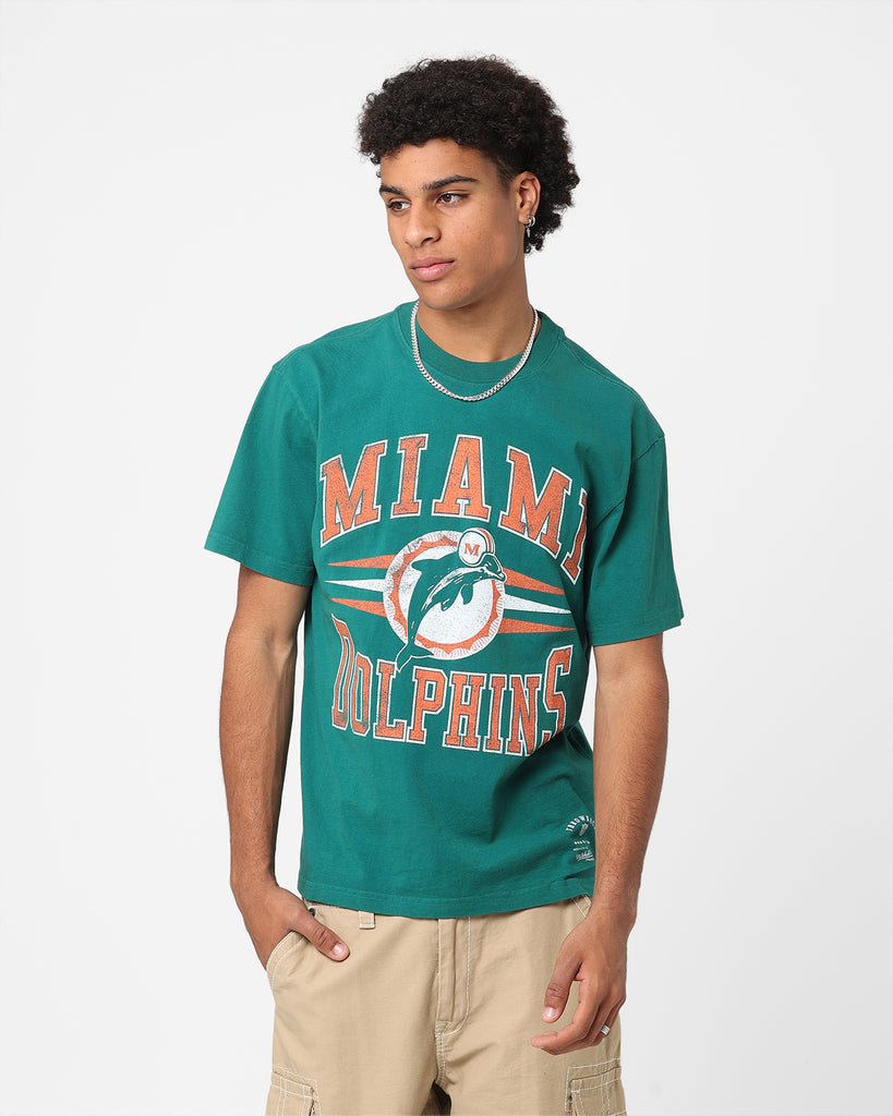 Mitchell & Ness Miami Dolphins Dan Marino #13 N&N Oversized Vintage T-Shirt  Faded Teal