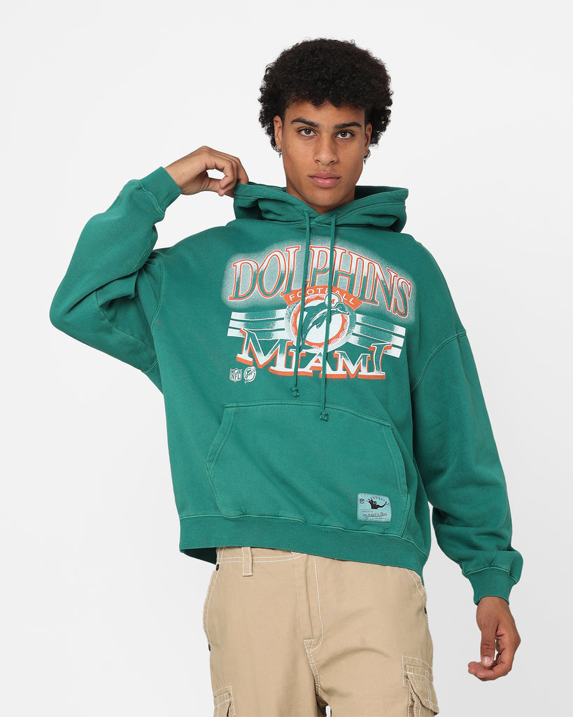 Miami Dolphins Point Guard Faded Teal Hoodie