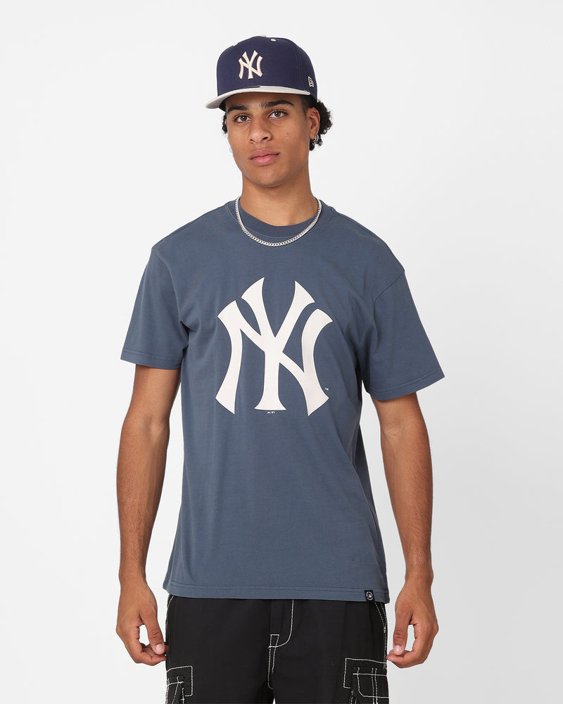 New York Yankees MLB Arch Logo Black Oversized T-Shirt