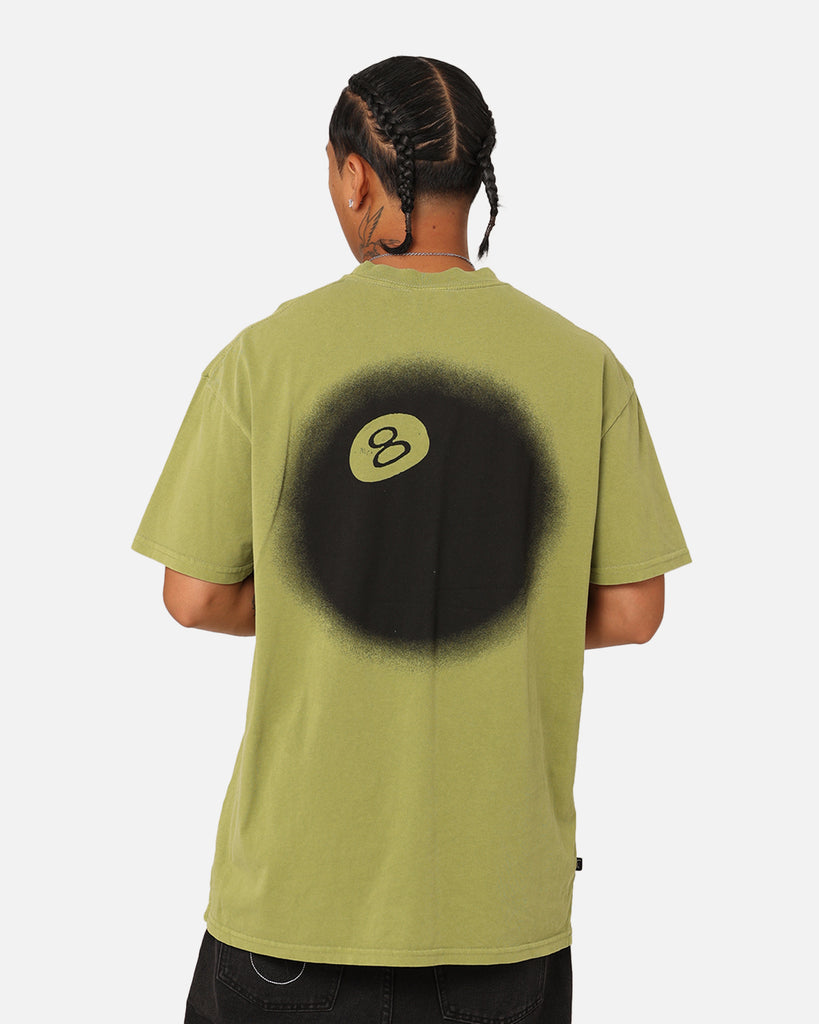 Stussy 8 Ball Fade T-Shirt Pigment Olive | Culture Kings