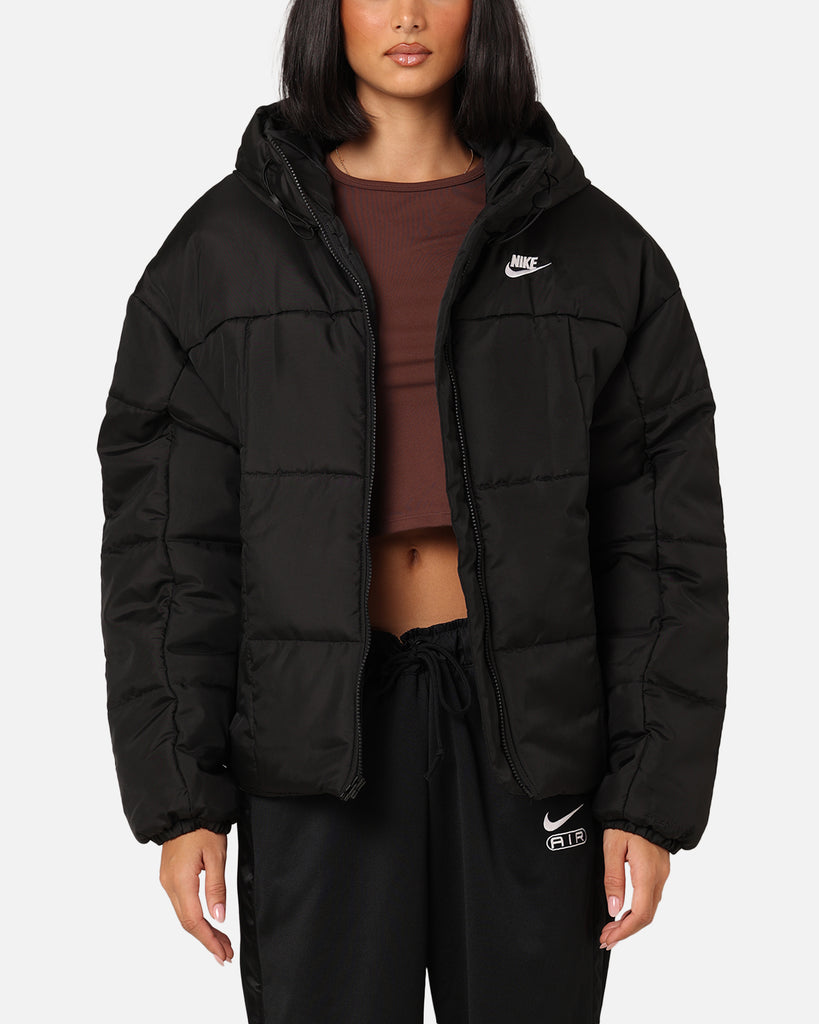 Nike Women's Sportswear Classic Puffer Therma-FIT Loose Hooded Jacket ...