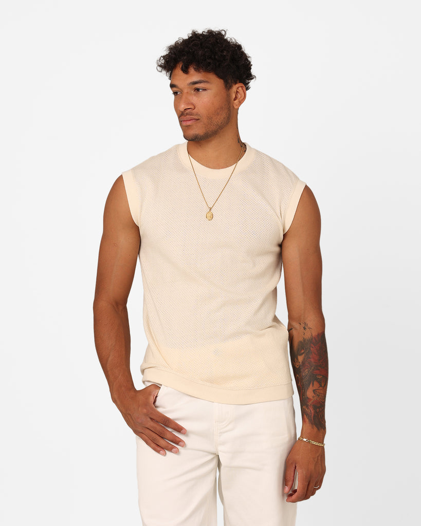 XXIII Nick Muscle Singlet Cream | Culture Kings