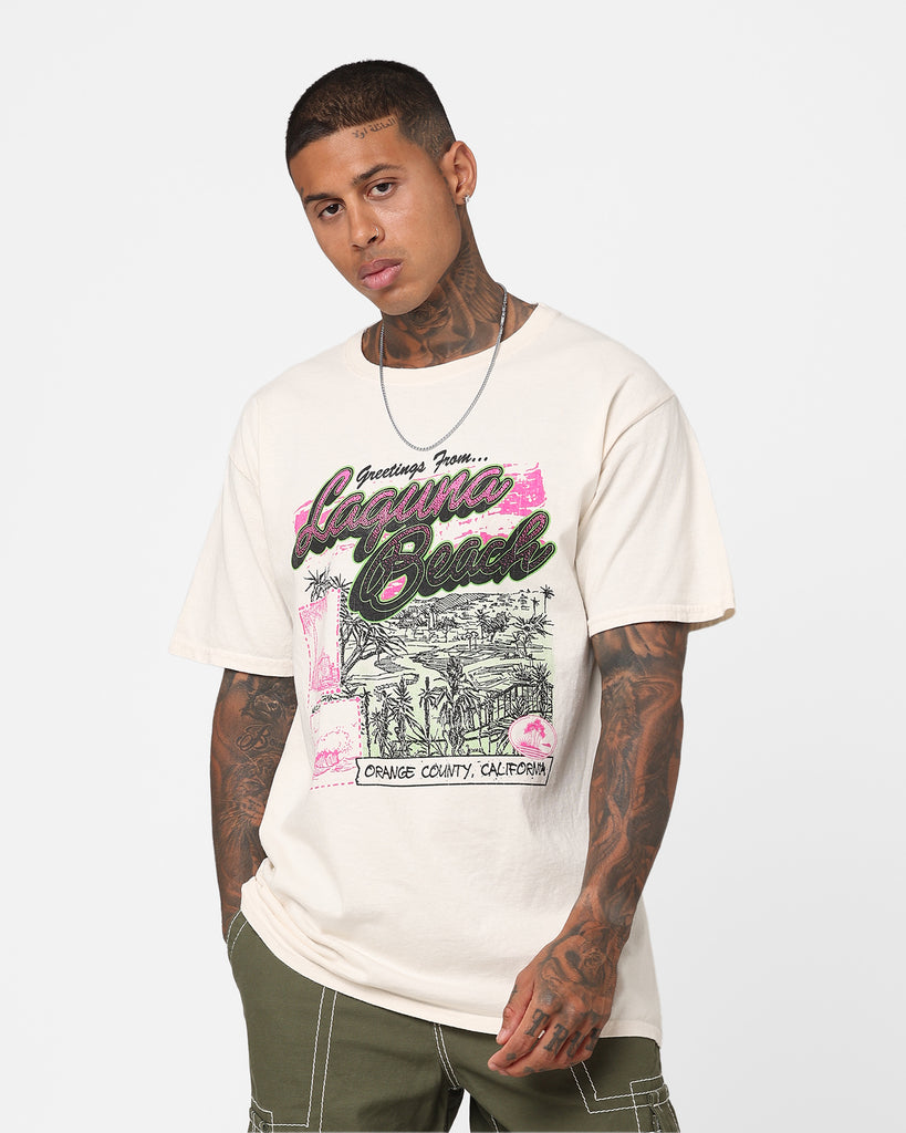 Goat Crew Laguna Beach T-Shirt Off White | Culture Kings