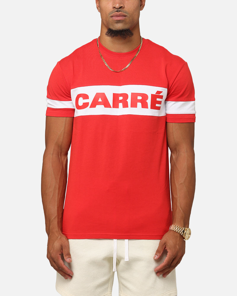 CARRE Carre Bars T-Shirt Red/White