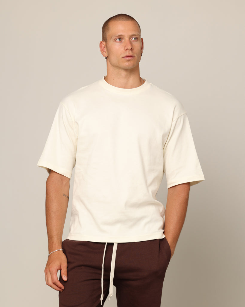 Carré Blanc Boxy T-Shirt Off White | Culture Kings