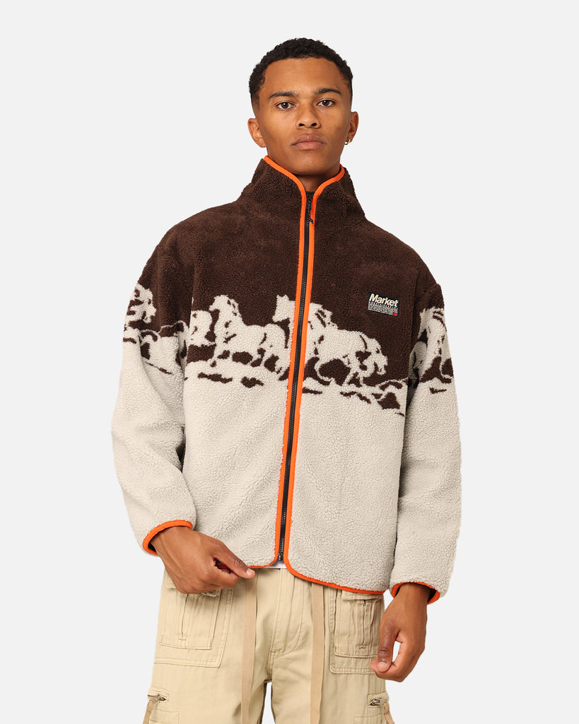 Market Sequoia Polar Fleece Jacket Multi | Culture Kings