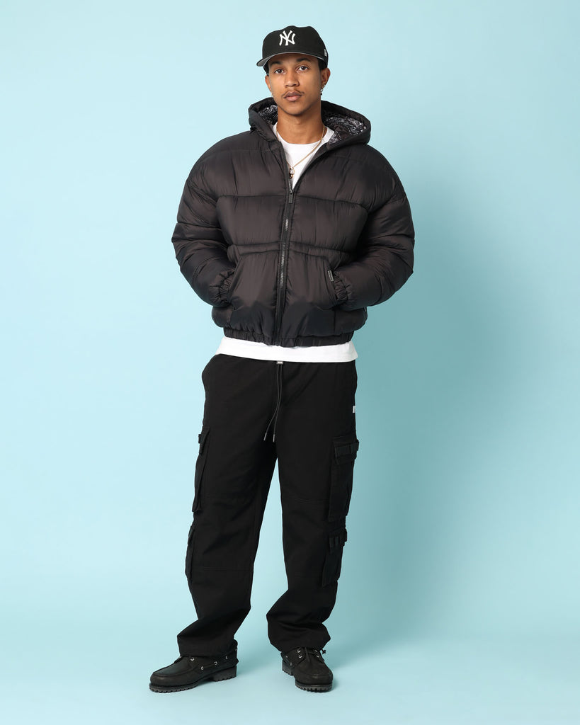 Carré Odyssey Puffer Jacket Black | Culture Kings