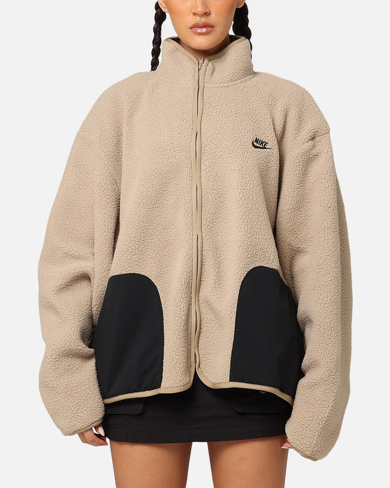 Nike Sherpa Winter Jacket Khaki/Black