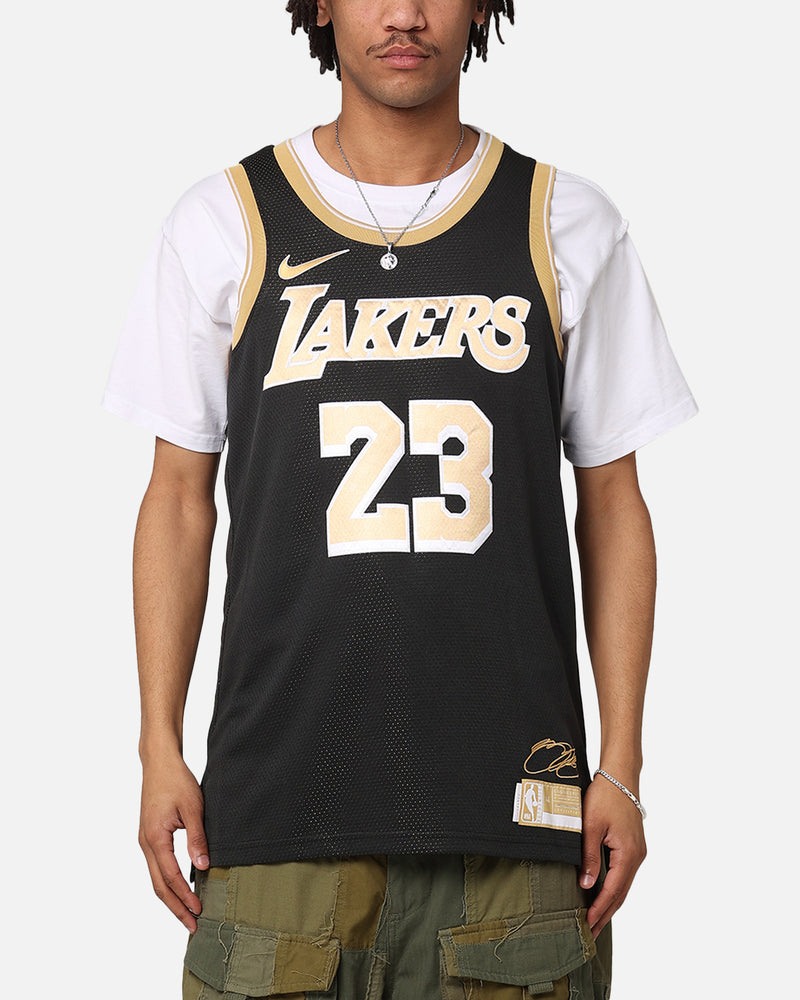 Nike LeBron James Los Angeles Lakers Dri-FIT 2024 Select Series Jersey Black/Gold