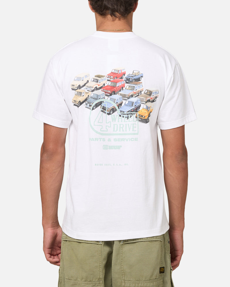 HUF Huf X Toyota Timeline T-Shirt White