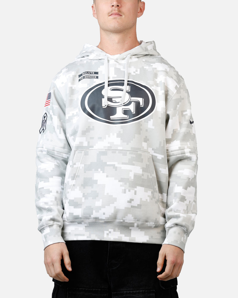 Nike Nike San Francisco 49ers Salute to Service Hoodie Camouflage