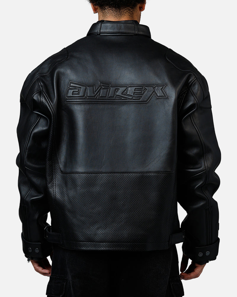 AVIREX Avirex Black-Out Racing Jacket Black/Black