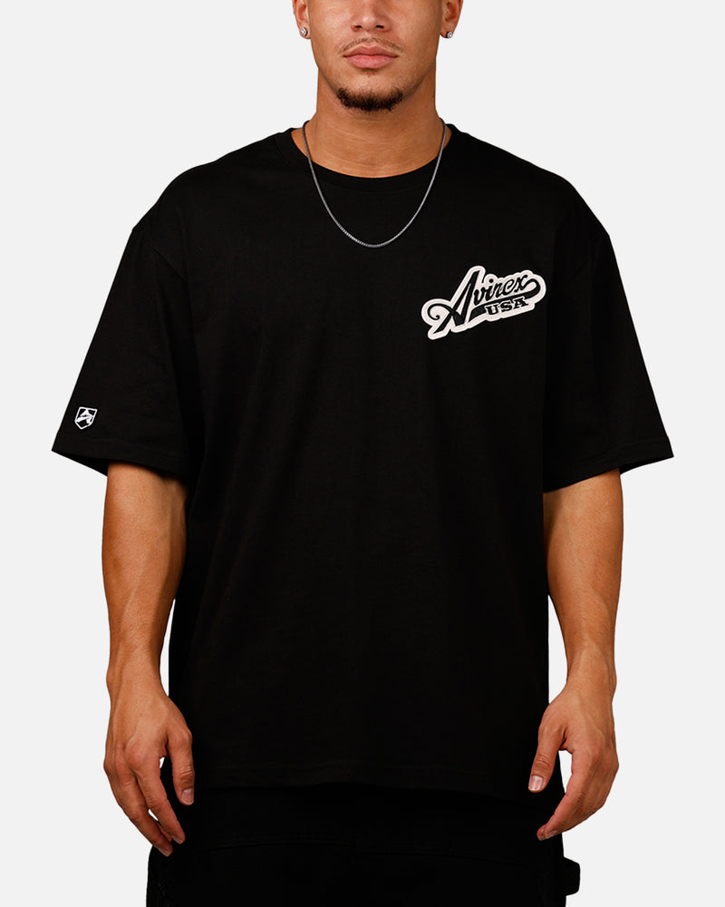 AVIREX Avirex Script T-Shirt Black