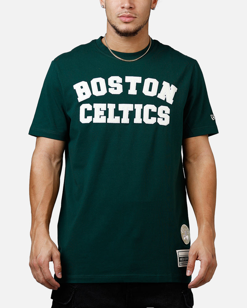 New Era Boston Celtics Logo Select T-Shirt Dark Green