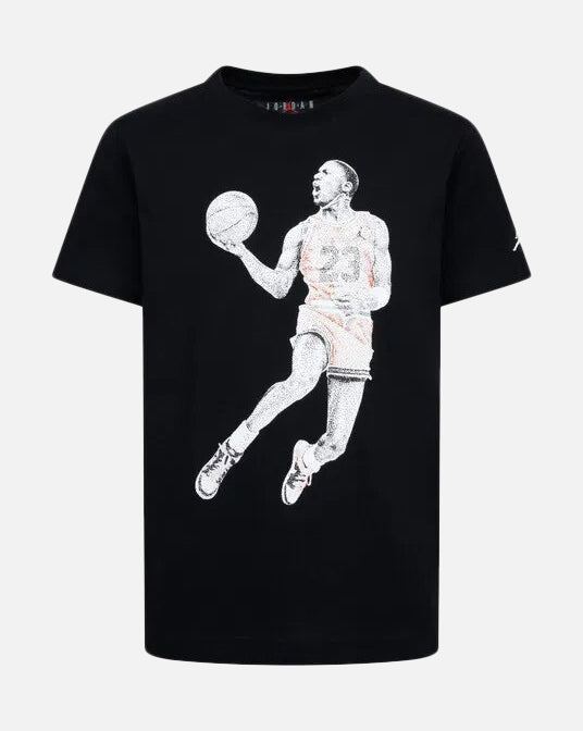 JORDAN Jordan Kids' Air Jordan Dots T-Shirt Black