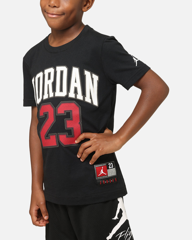 JORDAN Jordan Kids' Practice Flight T-Shirt Gym Red/Black