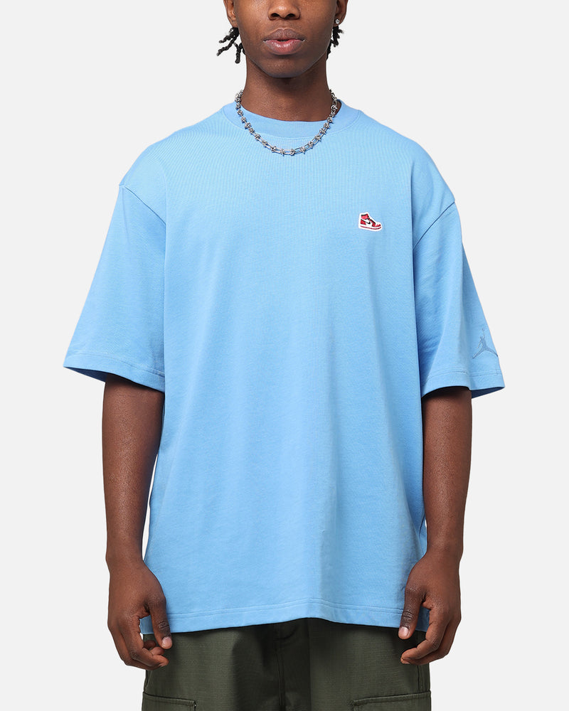 JORDAN Jordan Brand Sneaker Patch Crewneck T-Shirt Legend Blue