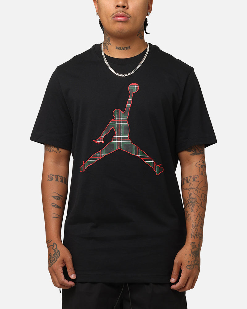 JORDAN Jordan Flight Essentials Holiday Crewneck T-Shirt Black