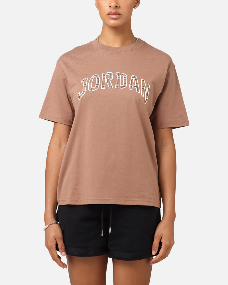 JORDAN Women's Graphic T-Shirt Archaeo Brown/Sail