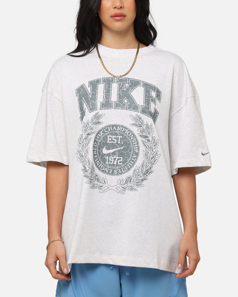 Nike Nike Women's Sportswear Essential Oversized T-Shirt Birch Heather/Cool Grey