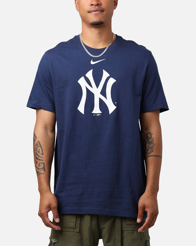 Nike New York Yankees Fuse Large Logo T-Shirt Midnight Navy