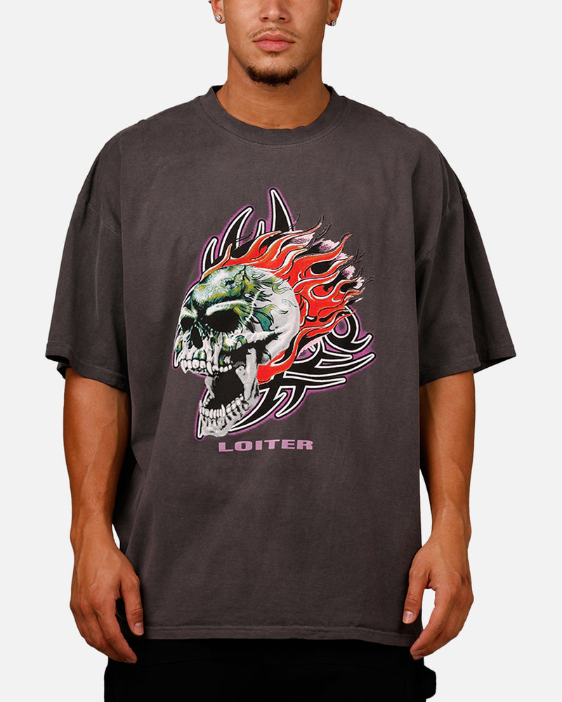 LOITER Loiter Rip N Dip T-Shirt Charcoal