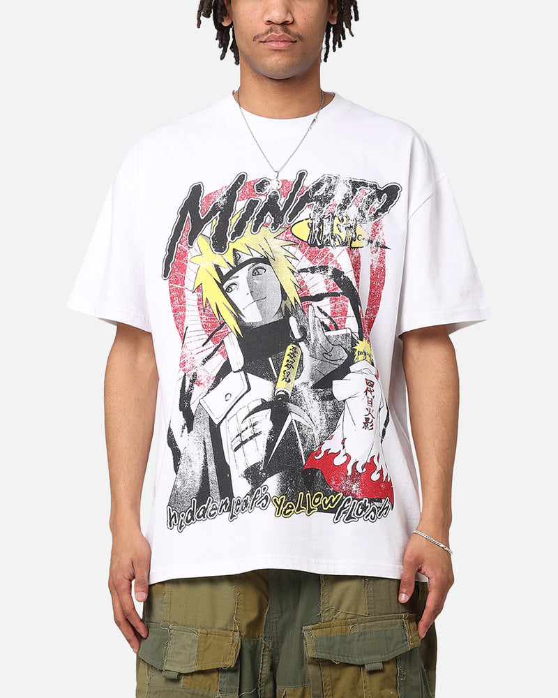 Goat Crew X Naruto Minato Namikaze Heavy T-Shirt White