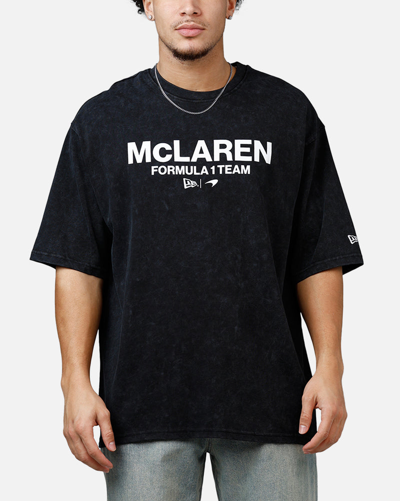 New Era New Era X Mclaren Wordmark T-Shirt Black