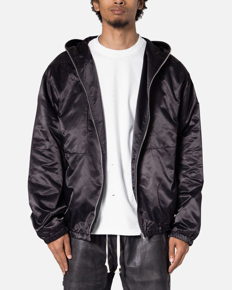 MNML MNML Full Zip Paneled Fight Jacket Black