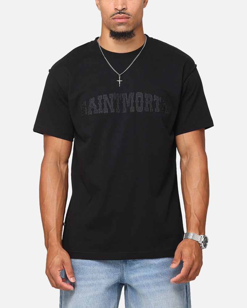 SAINT MORTA Saint Morta Oklahoma Xweave Lafayette T-Shirt Black/Black