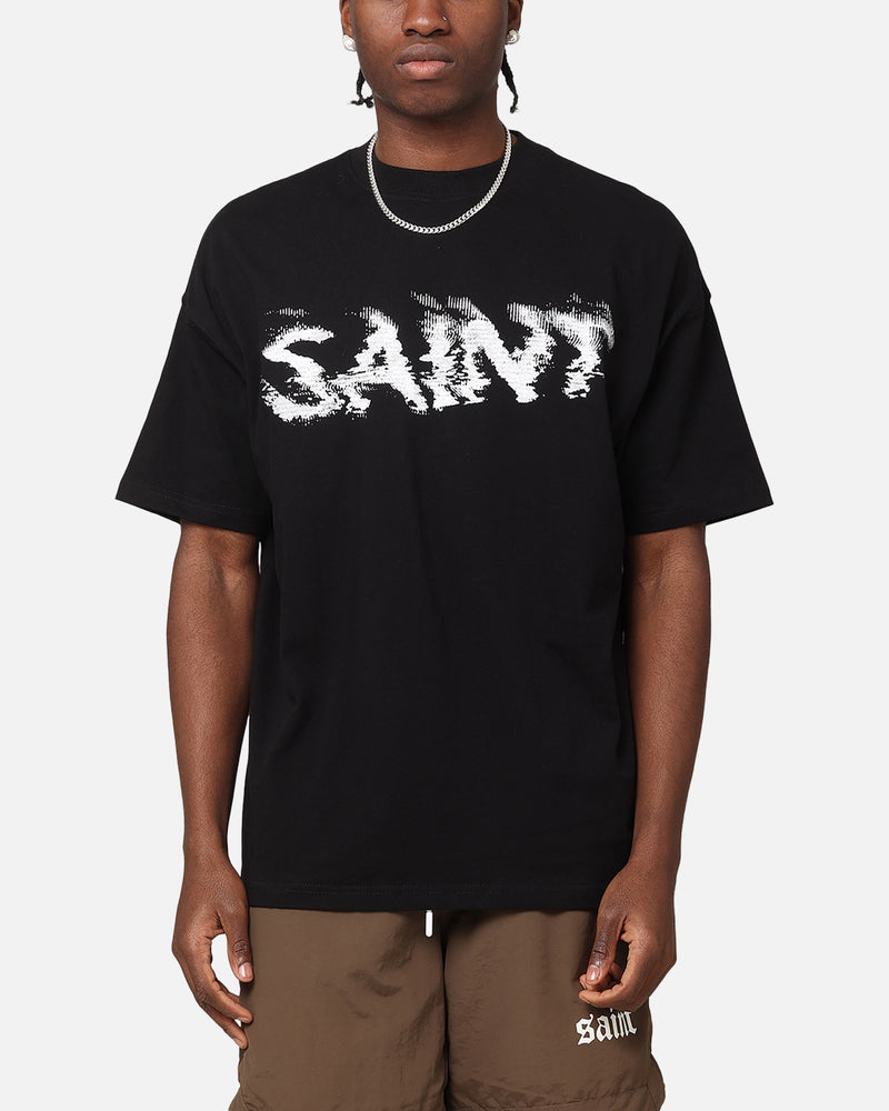 SAINT MORTA Saint Morta System Overload Boxy T-Shirt Black