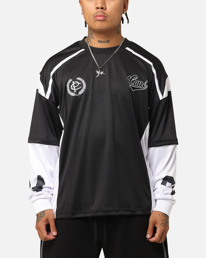 CARRE Carre Football Layered Long Sleeve T-Shirt Black/White