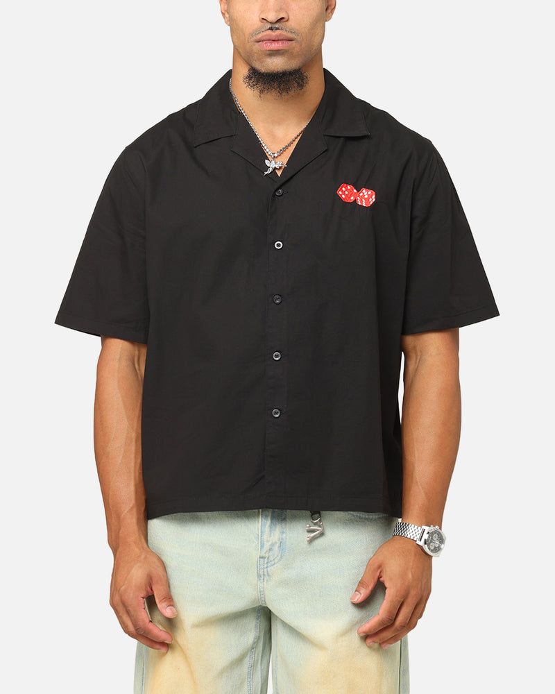 CARRE Carre Dice Club Button Up Shirt Black