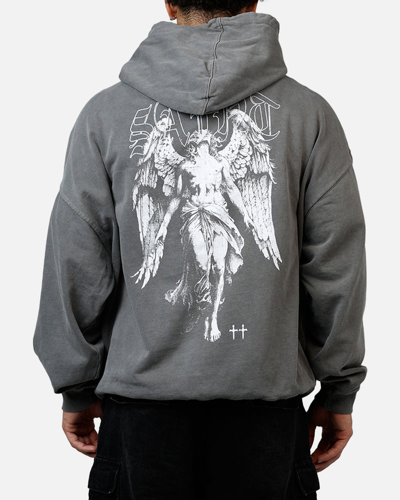 SAINT MORTA Saint Morta Lucian Premium Hoodie Washed Charcoal