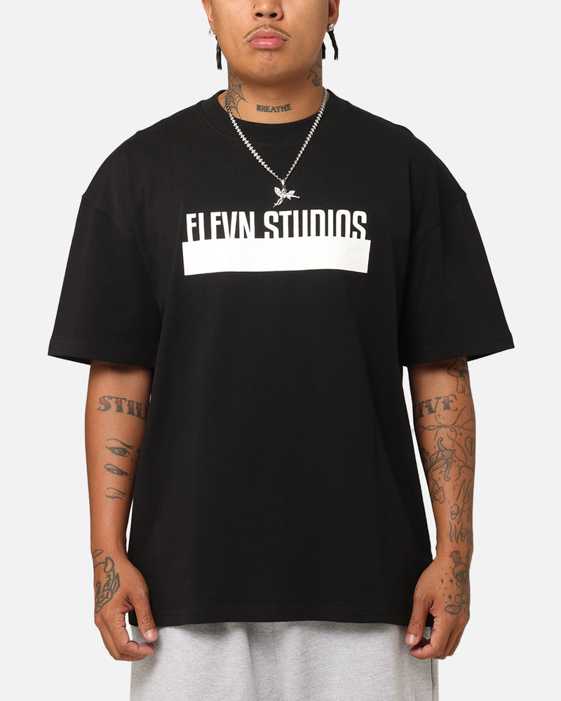 ELEVN CLOTHING CO Elevn Clothing Co Blocked Out T-Shirt Black