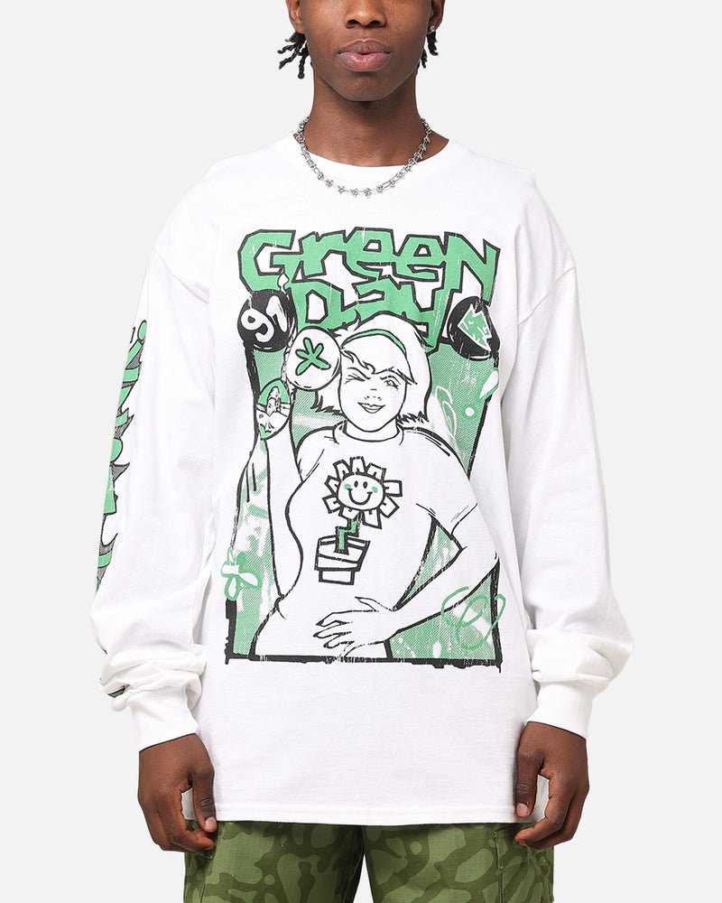 GREEN DAY Green Day Kerplunk Long Sleeve T-Shirt White